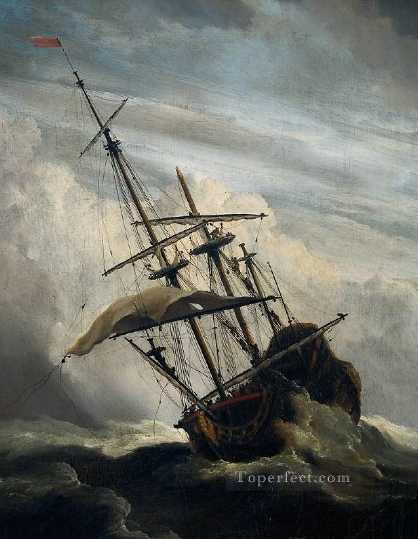 ShipDet marine Willem van de Velde the Younger Oil Paintings